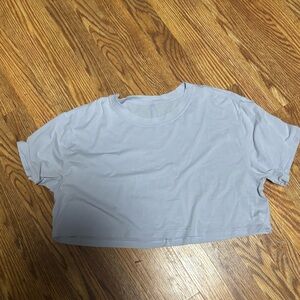 All your boyfriend cropped tee